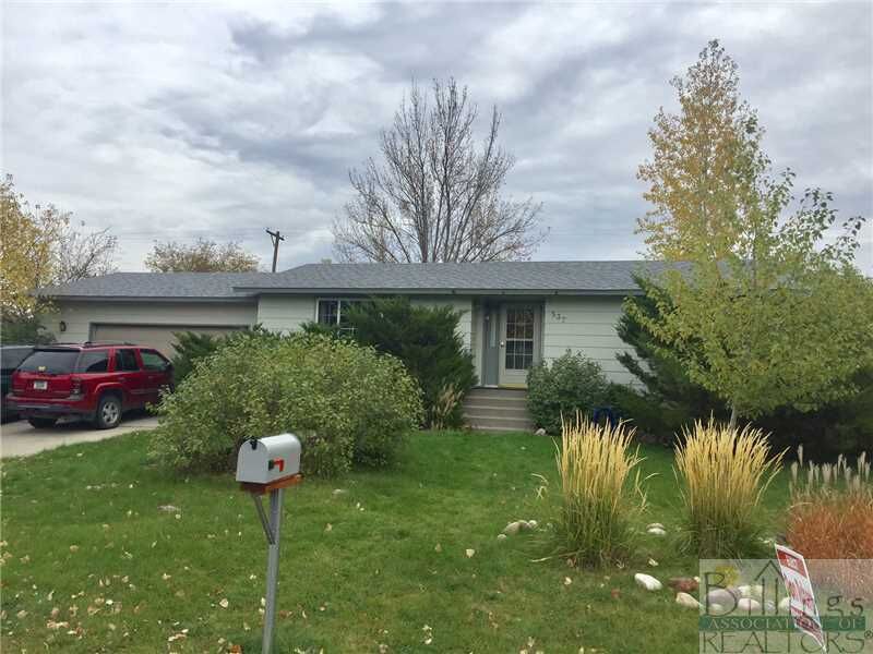 Property Photo:  537 Coliseum Drive  MT 59102 