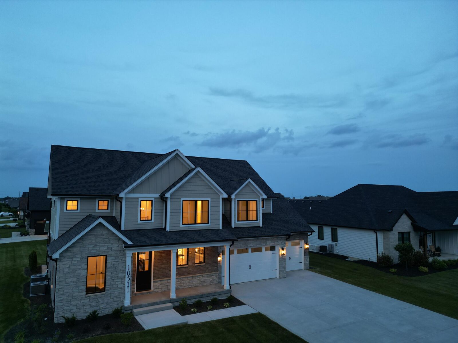 Property Photo:  10511 Mahogany Terrace  IN 46373 