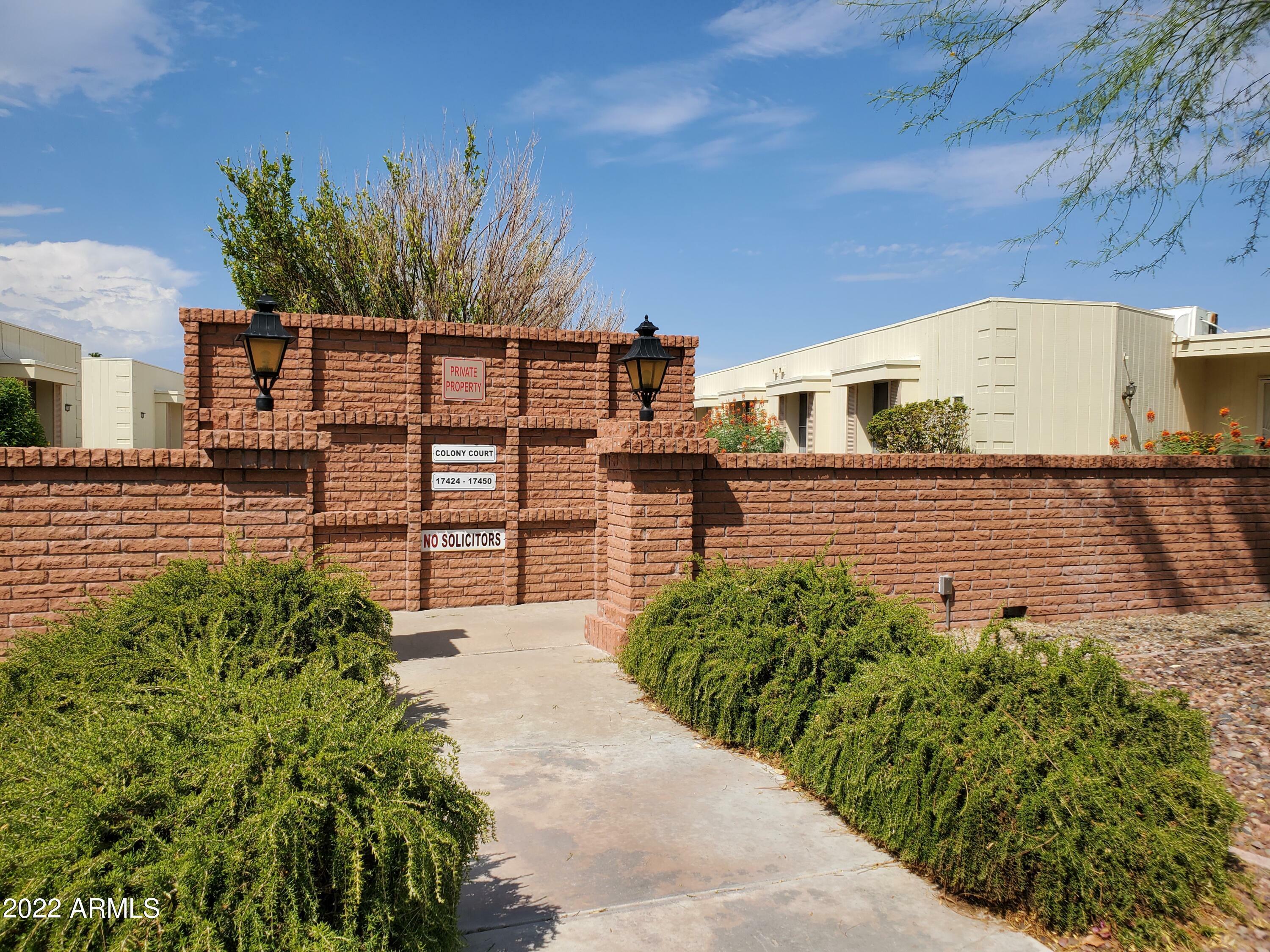 Property Photo:  17446 N 105th Avenue  AZ 85373 