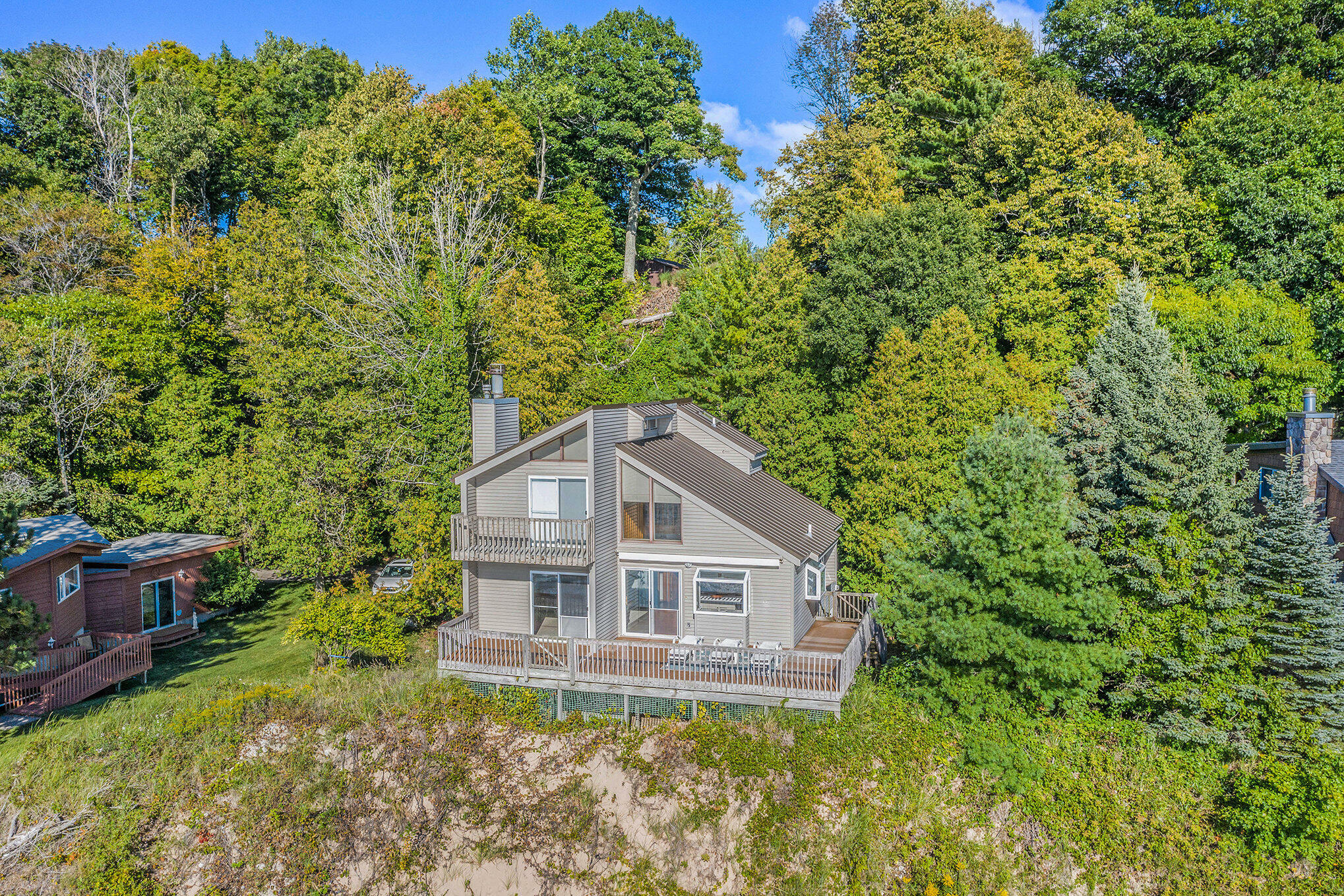 Property Photo:  8581 S Surfside Drive  MI 49437 