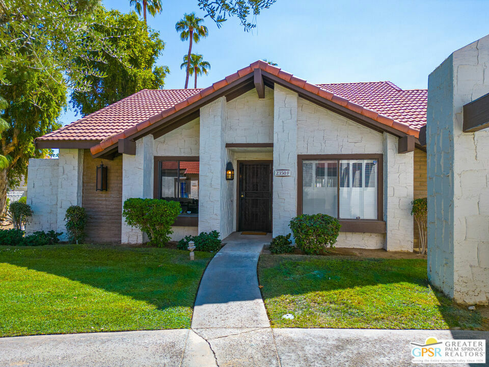 Property Photo:  2350 Miramonte Circle F  CA 92264 