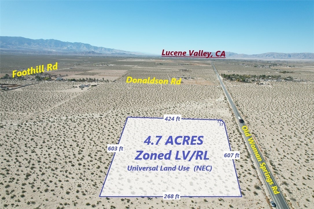 Property Photo:  38755 Old Woman Springs Road  CA 92356 