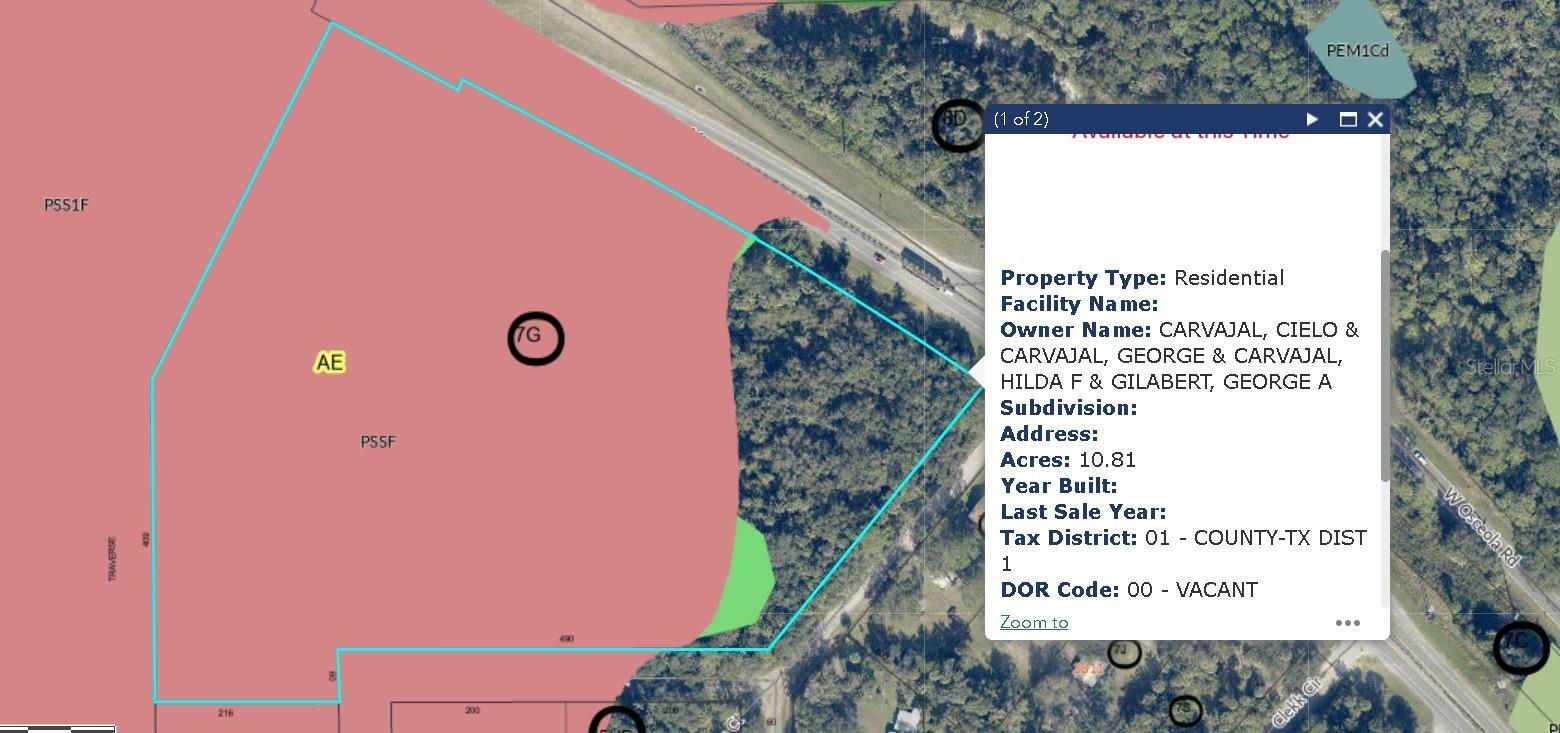 Property Photo:  E 46 State Rd  FL 32732 