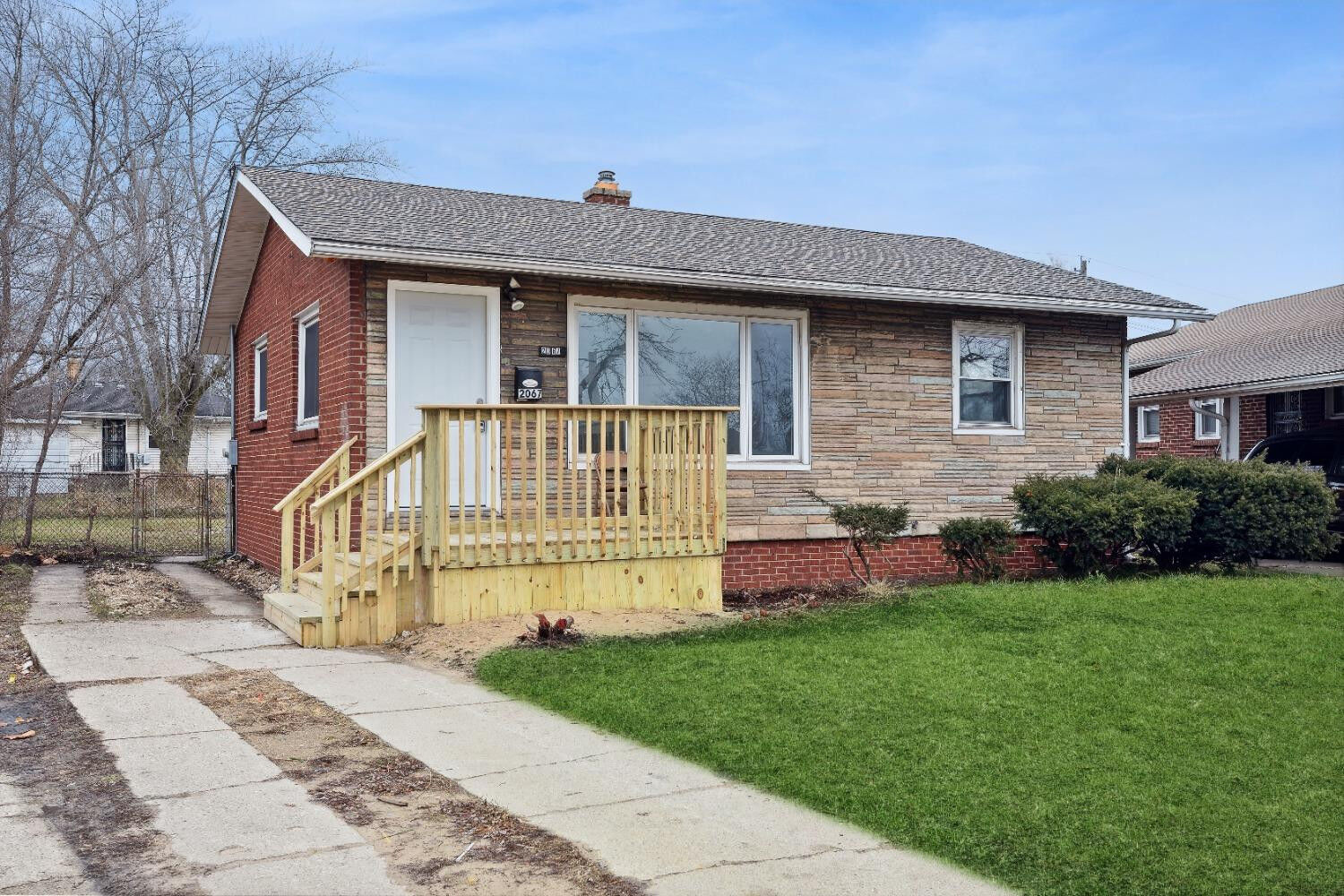 Property Photo:  2067 Monroe Lane  IN 46407 