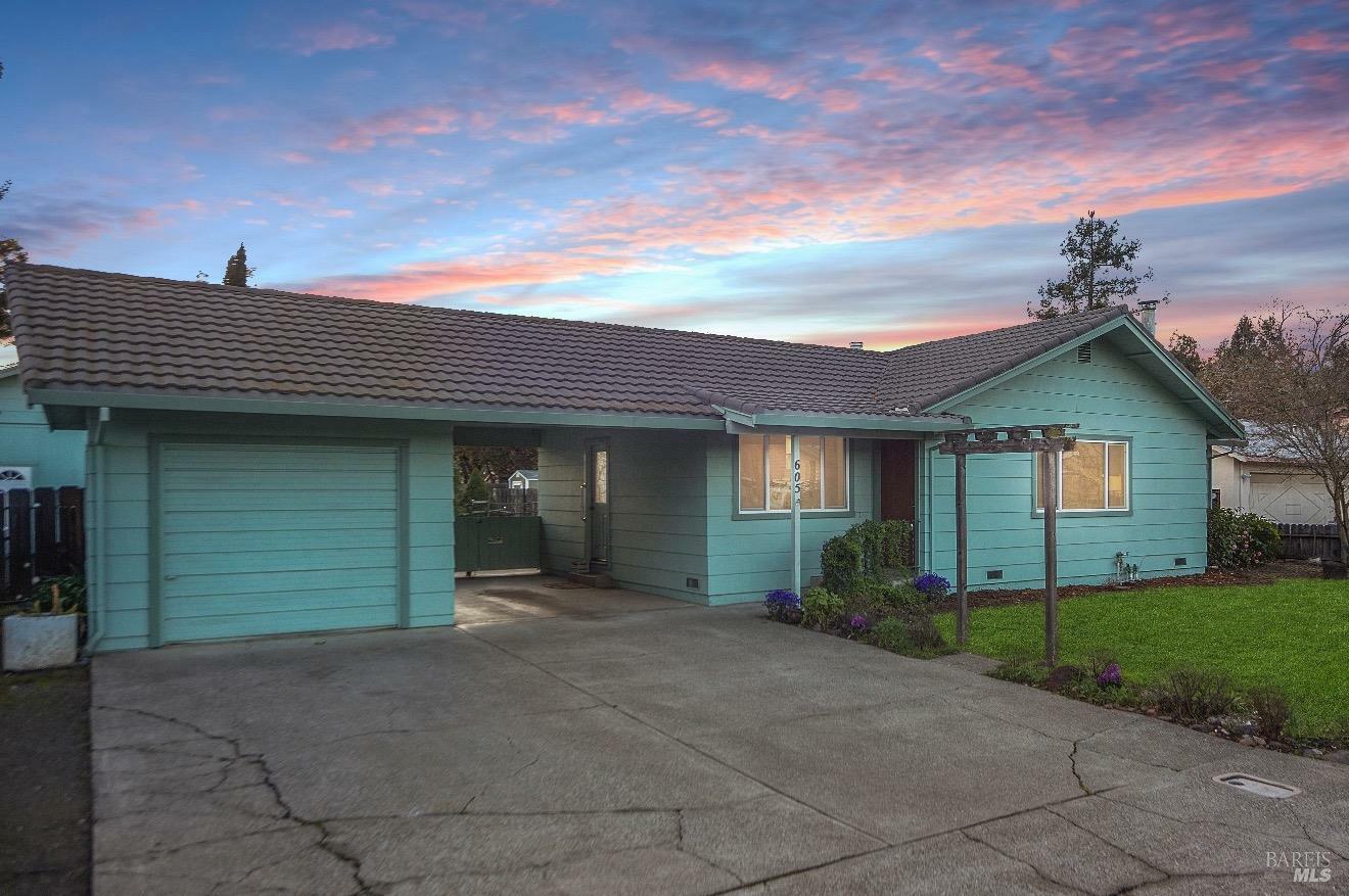 Property Photo:  605 Benicia Drive  CA 95409 