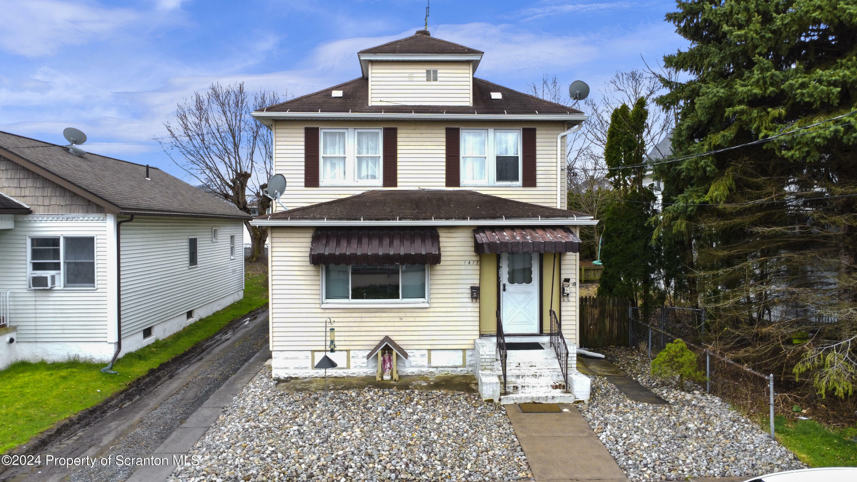 Property Photo:  1417 Cornell Street  PA 18504 