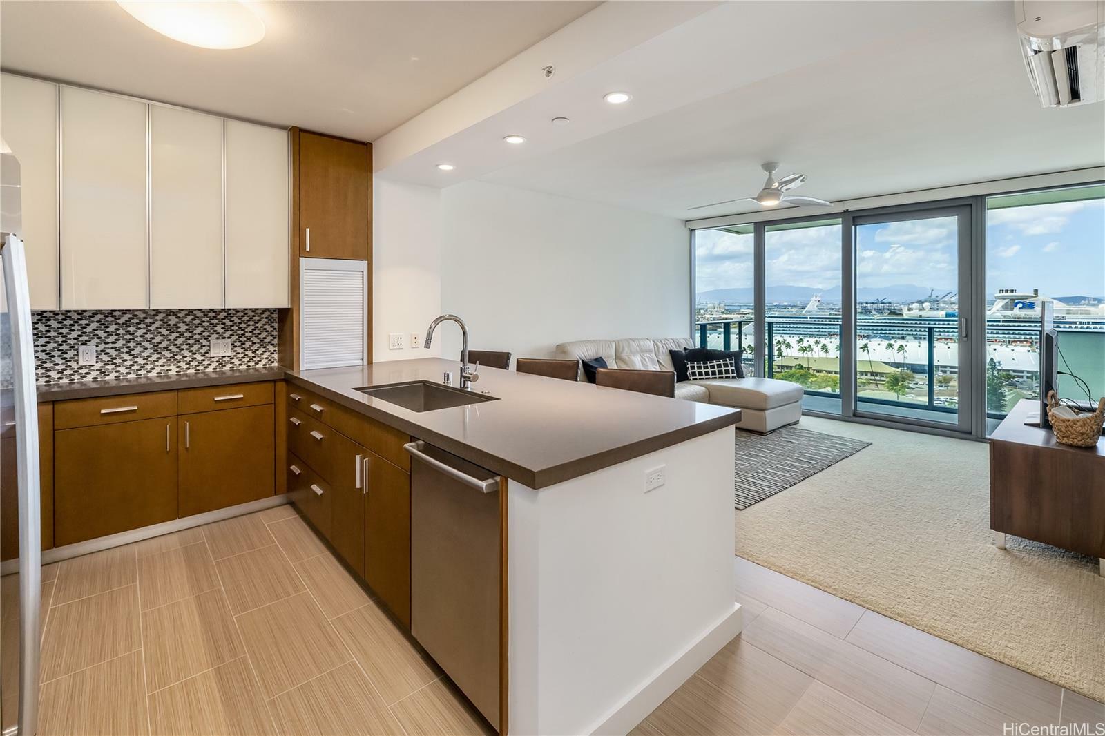 Property Photo:  600 Ala Moana Boulevard 1504  HI 96813 