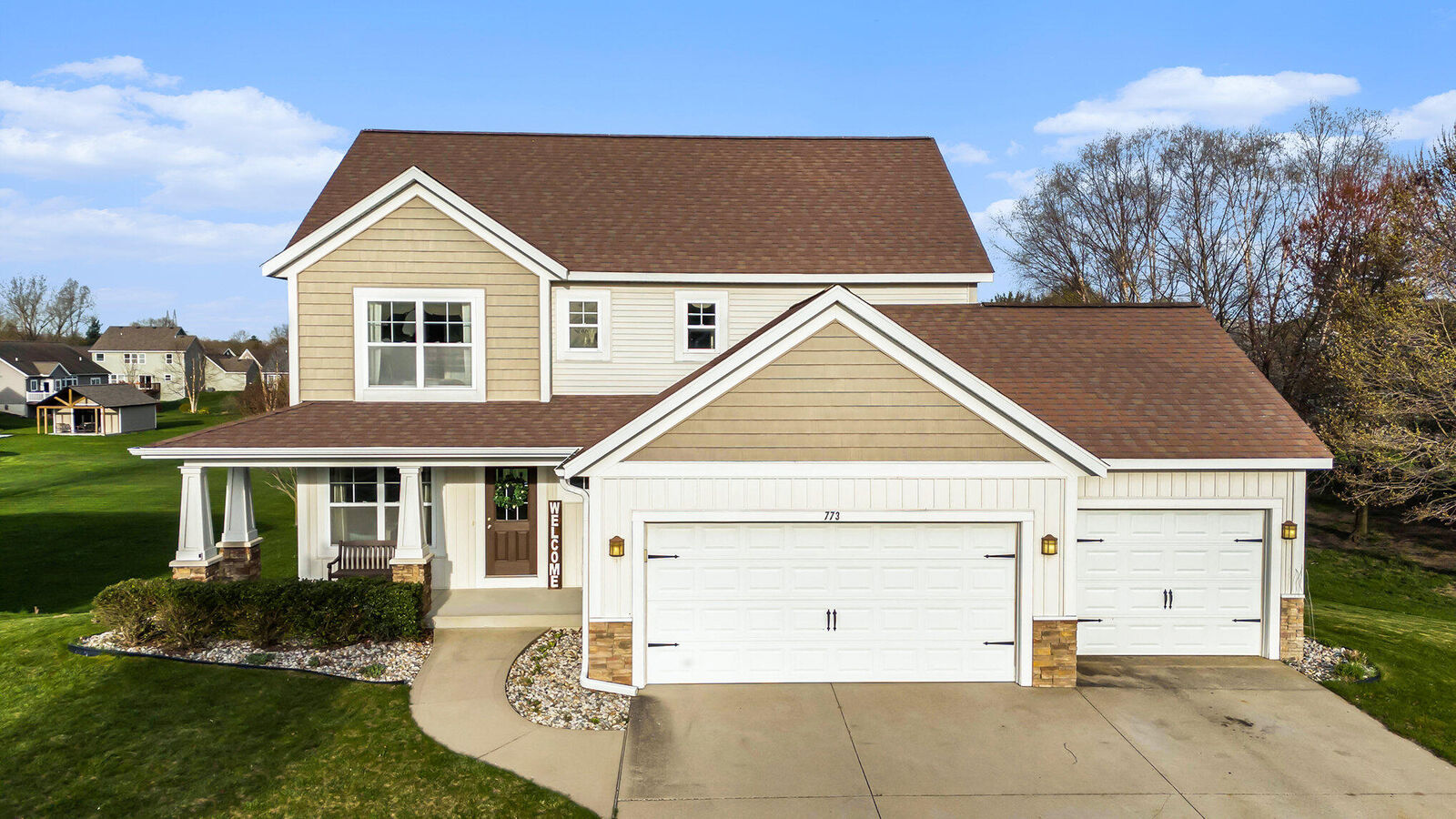 Property Photo:  773 Walnut Trail  MI 49464 