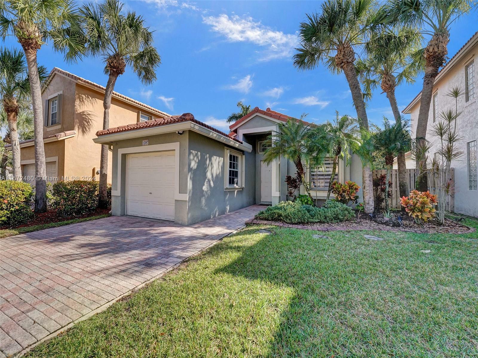 Property Photo:  1287 NW 170th Ter  FL 33028 