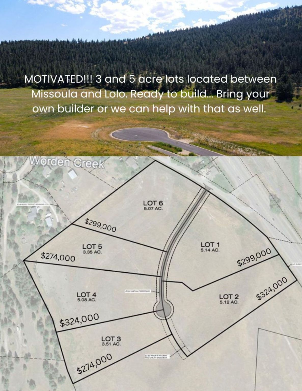 Property Photo: 0 Hwy 93 Lot 2 MT 59847