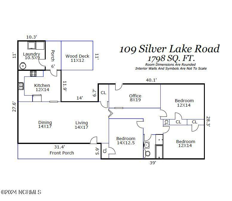 Property Photo:  109 Silver Lake Road  NC 28412 