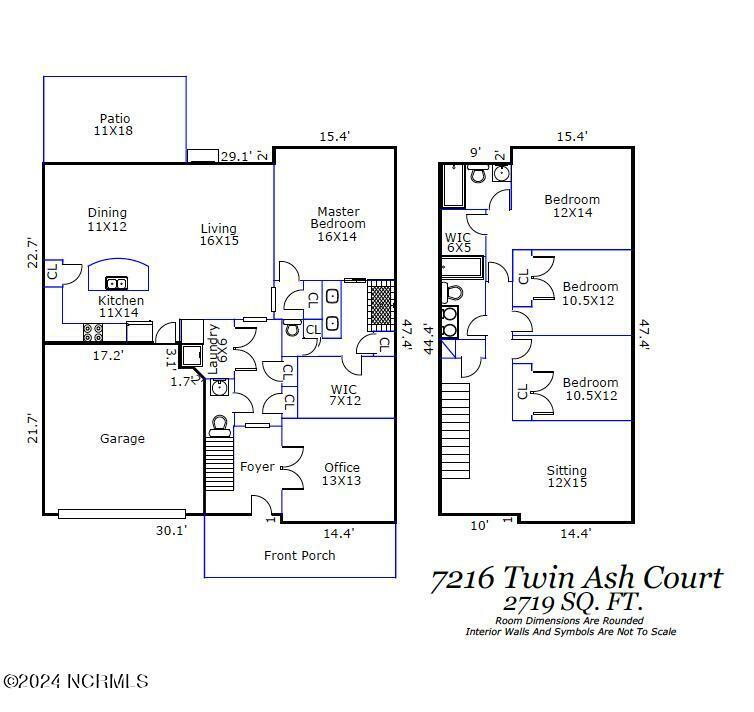 Property Photo:  7216 Twin Ash Court  NC 28411 