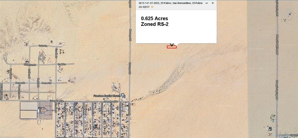 Property Photo:  61914107 (East Of) Morongo Rd  CA 92277 