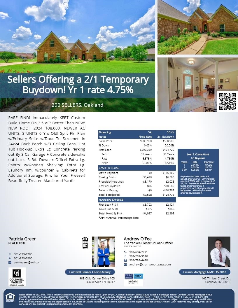 290 Sellers Dr  Oakland TN 38060 photo