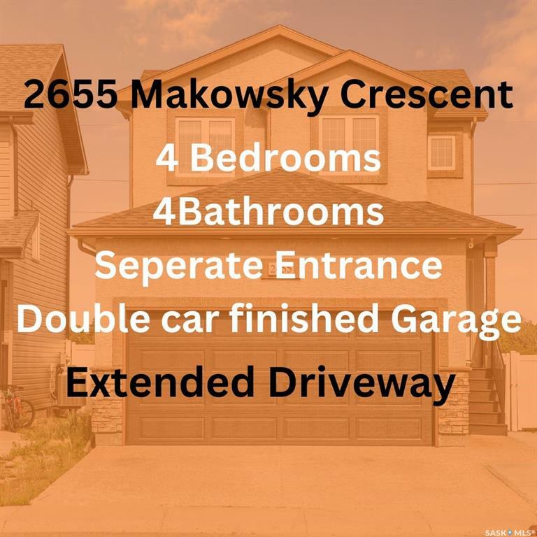 Photo de la propriété:  2655 Makowsky Crescent  SK S4X 0M5 