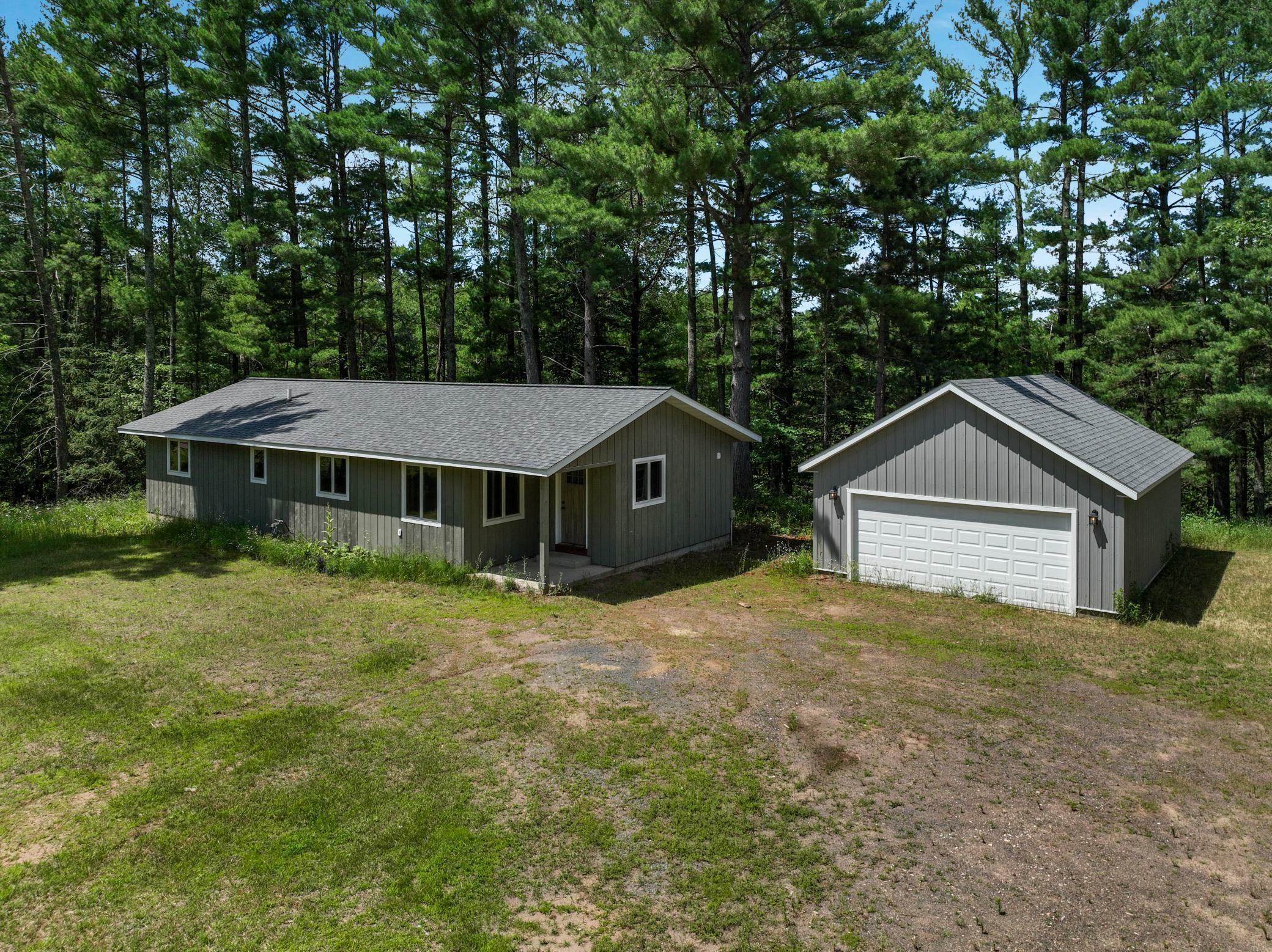 Property Photo:  7836 County Road U  WI 54830 