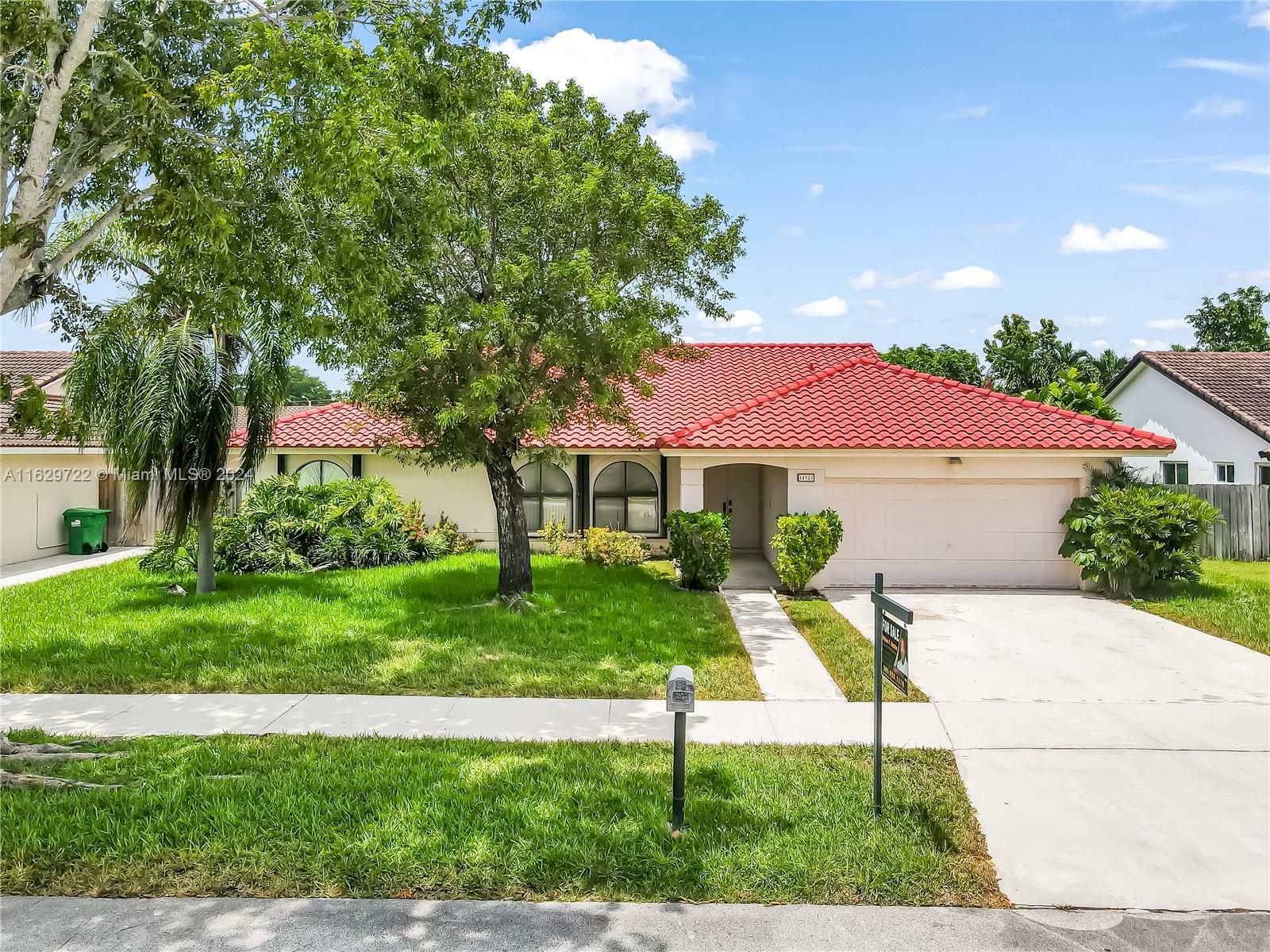 Property Photo:  14921 SW 169th Ln  FL 33187 