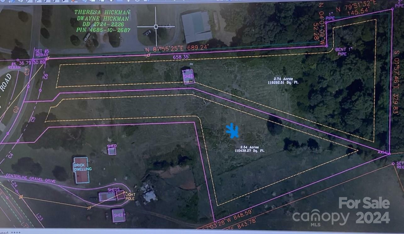 Property Photo:  2.54 Acres Patterson Farm Road  NC 28115 