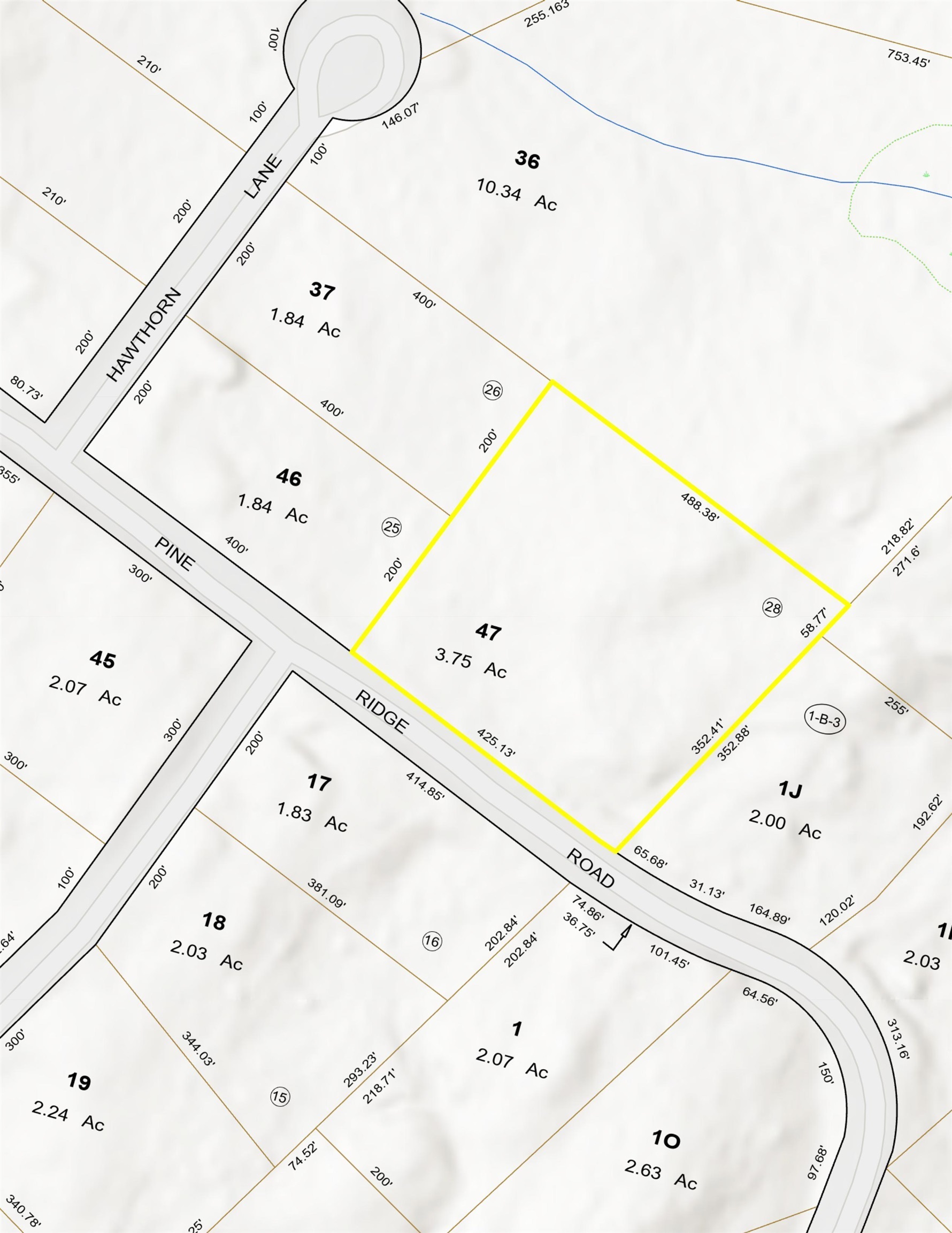 Property Photo:  Lot 47 Pine Ridge Road  NH 03585 