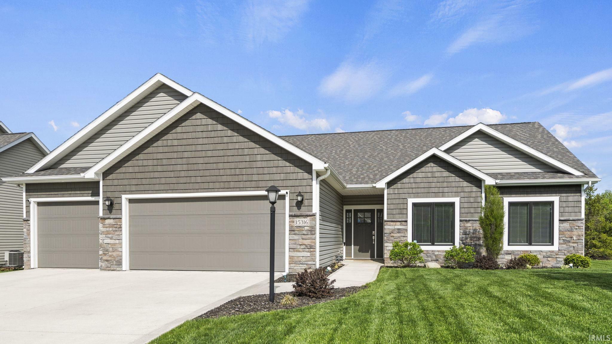 Property Photo: 15316 Canyon Bay Run IN 46845