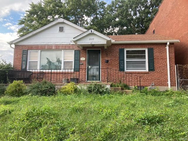 Property Photo: 6449 W Park Avenue MO 63139