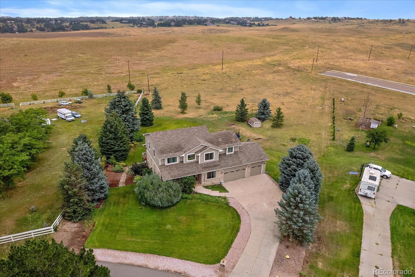 Property Photo: 5861 E Valley Hi Drive CO 80138