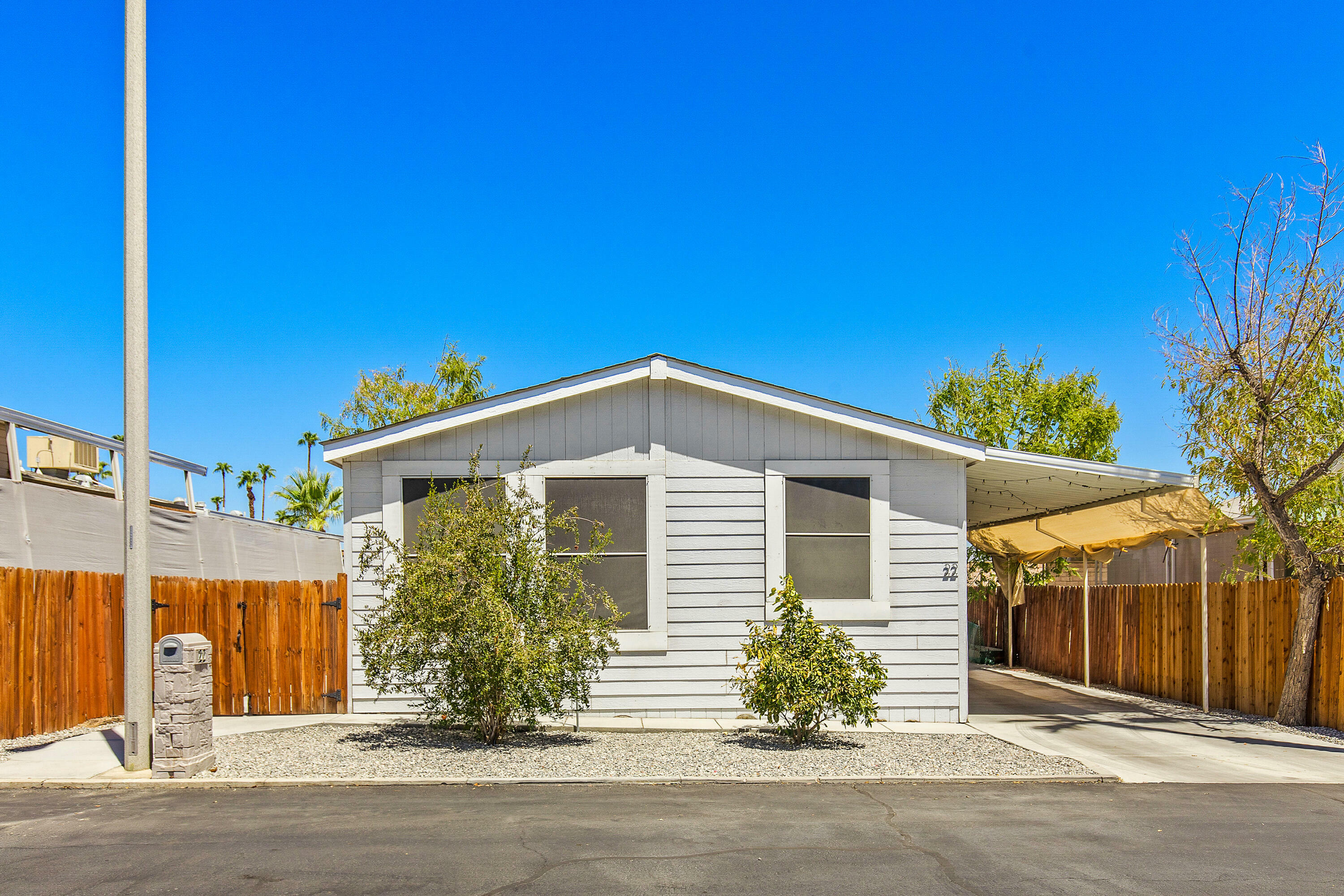 Property Photo:  43155 Portola Avenue 22  CA 92260 