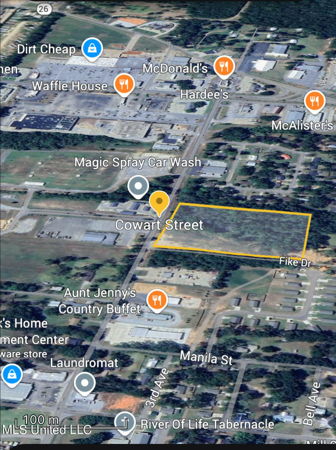 Property Photo:  4.43 Acres Cowart St  MS 39452 