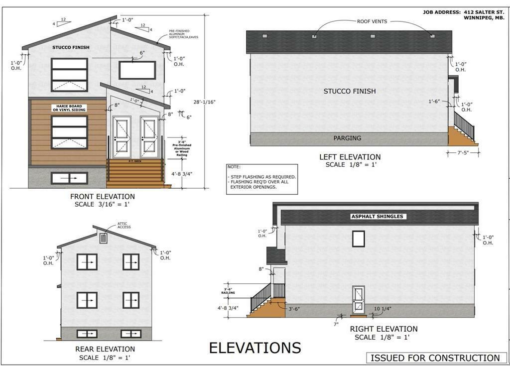 Photo de la propriété:  412 Salter Street  MB R2W 4M1 