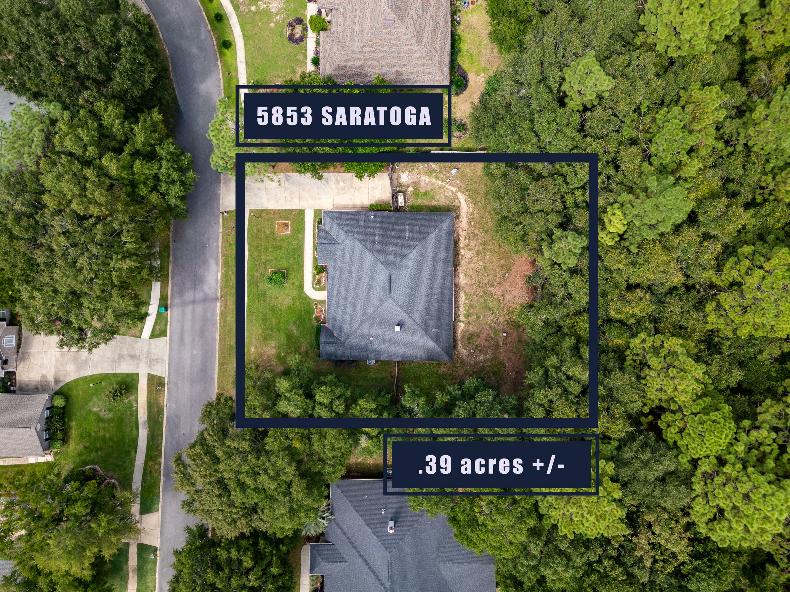 Property Photo:  5853 Saratoga Drive  FL 32536 