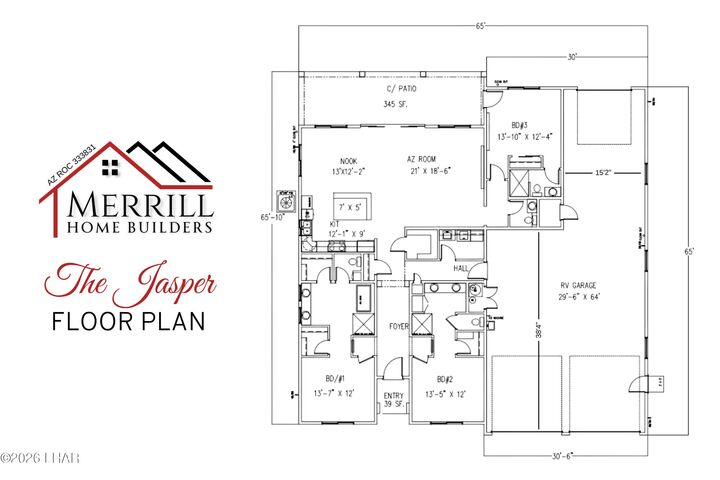 Property Photo: 2271 The Jasper On-Your-Lot Plan AZ 86404