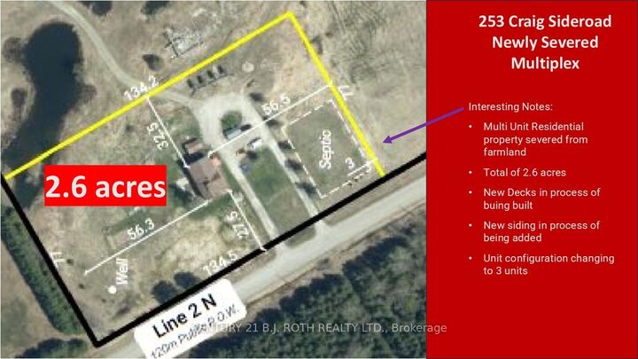 Property Photo:  253 Craig Side Road  ON L0L 1V0 