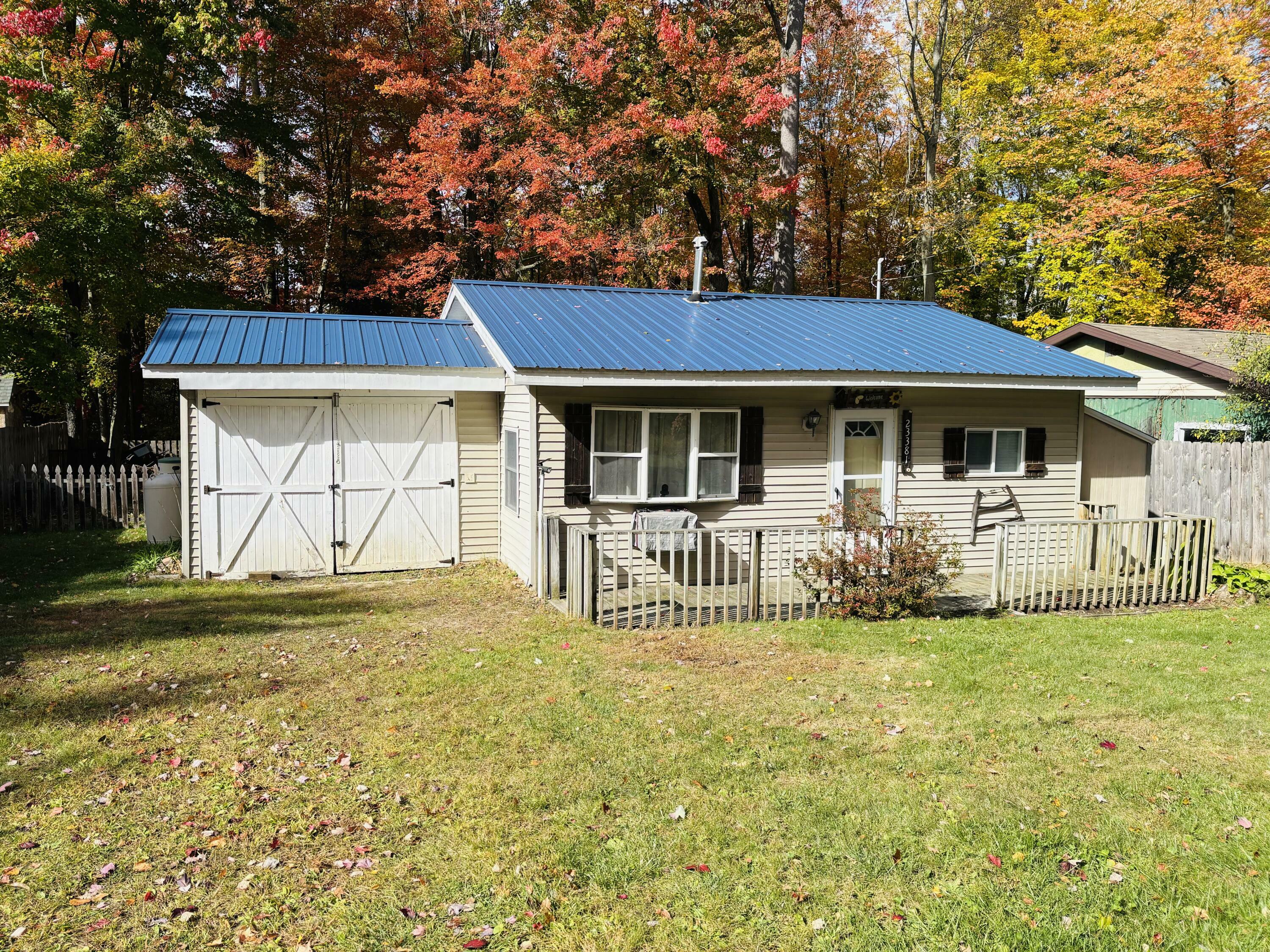 Property Photo:  23381 Bluegill Road  MI 49679 