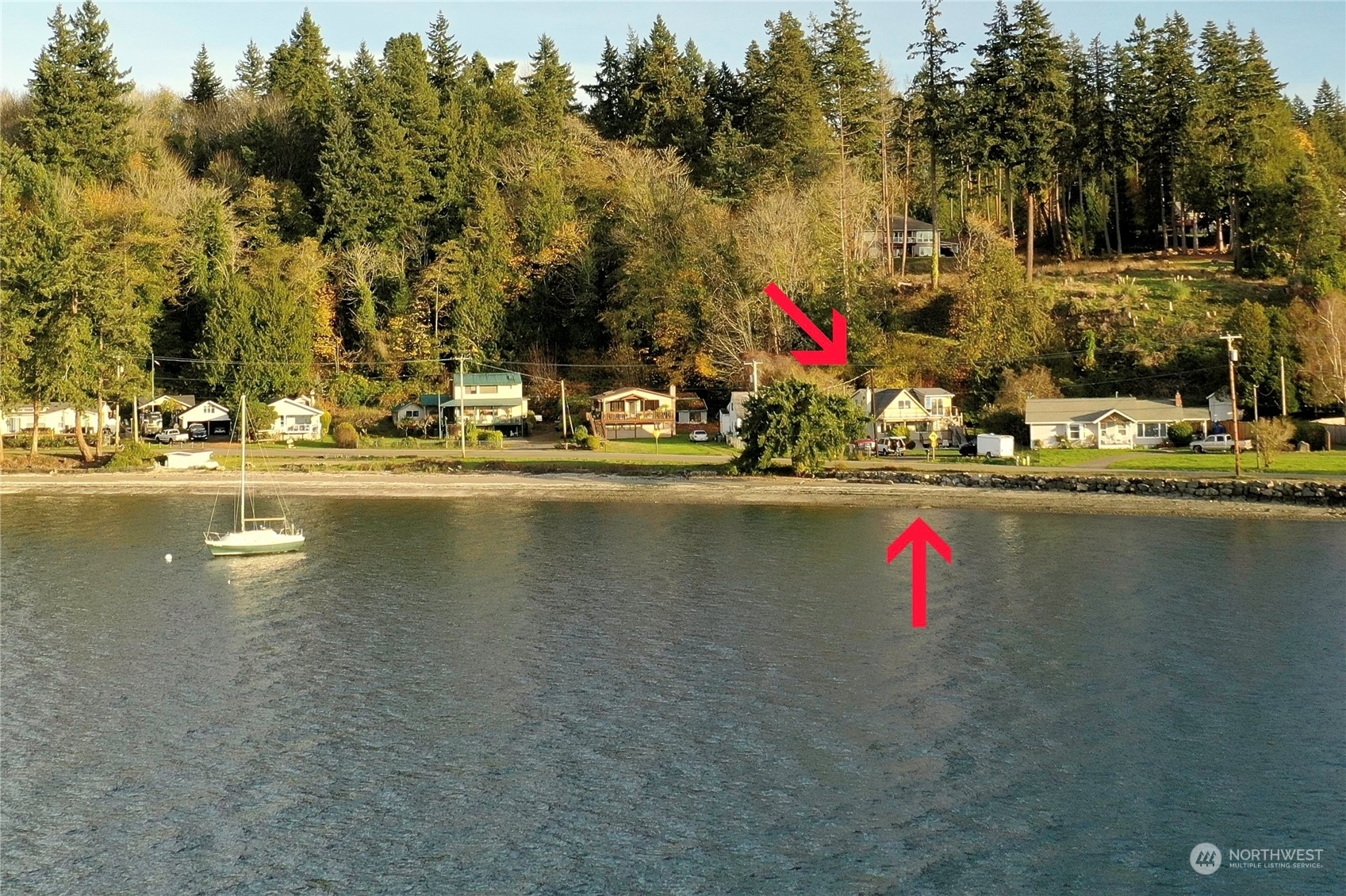 Property Photo:  3939 Beach Drive E  WA 98366 