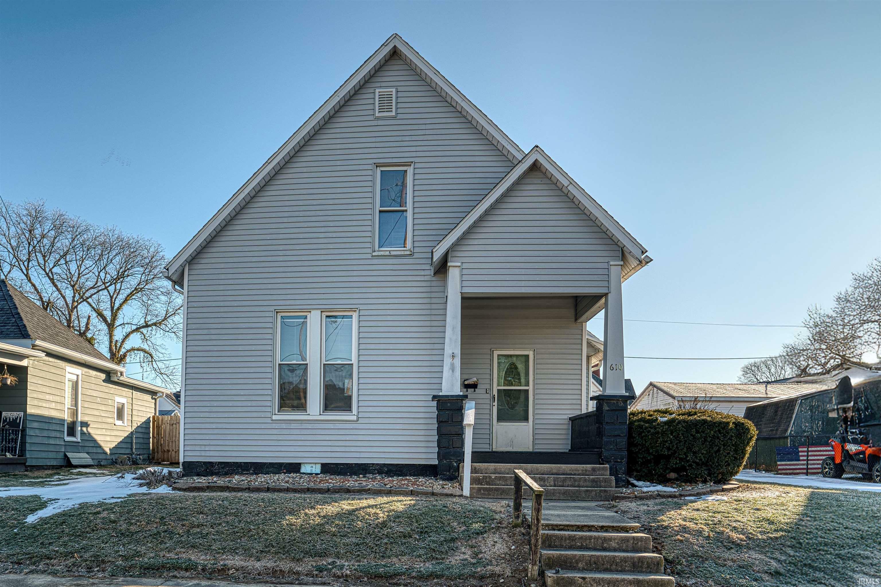 Property Photo:  610 N Hart Street  IN 47670 