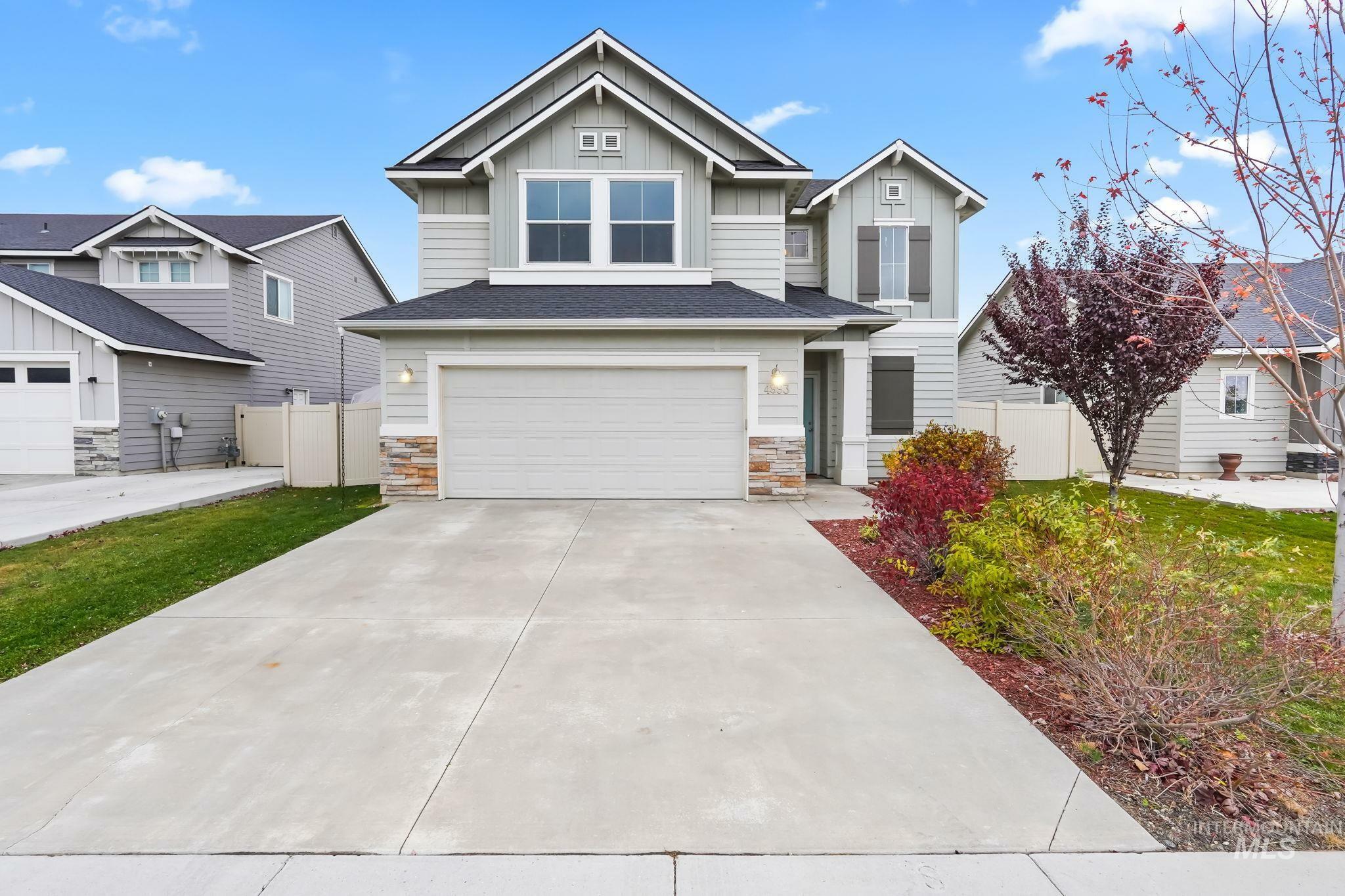 Property Photo:  4893 W Philomena St  ID 83646-4657 