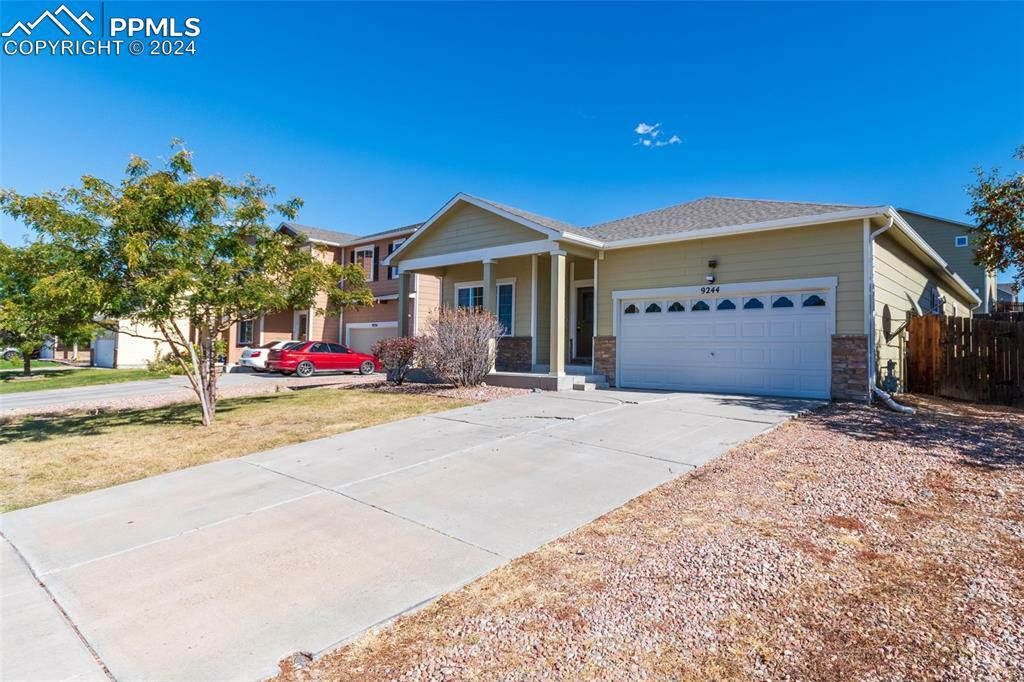 Property Photo: 9244 Sand Myrtle Drive CO 80925