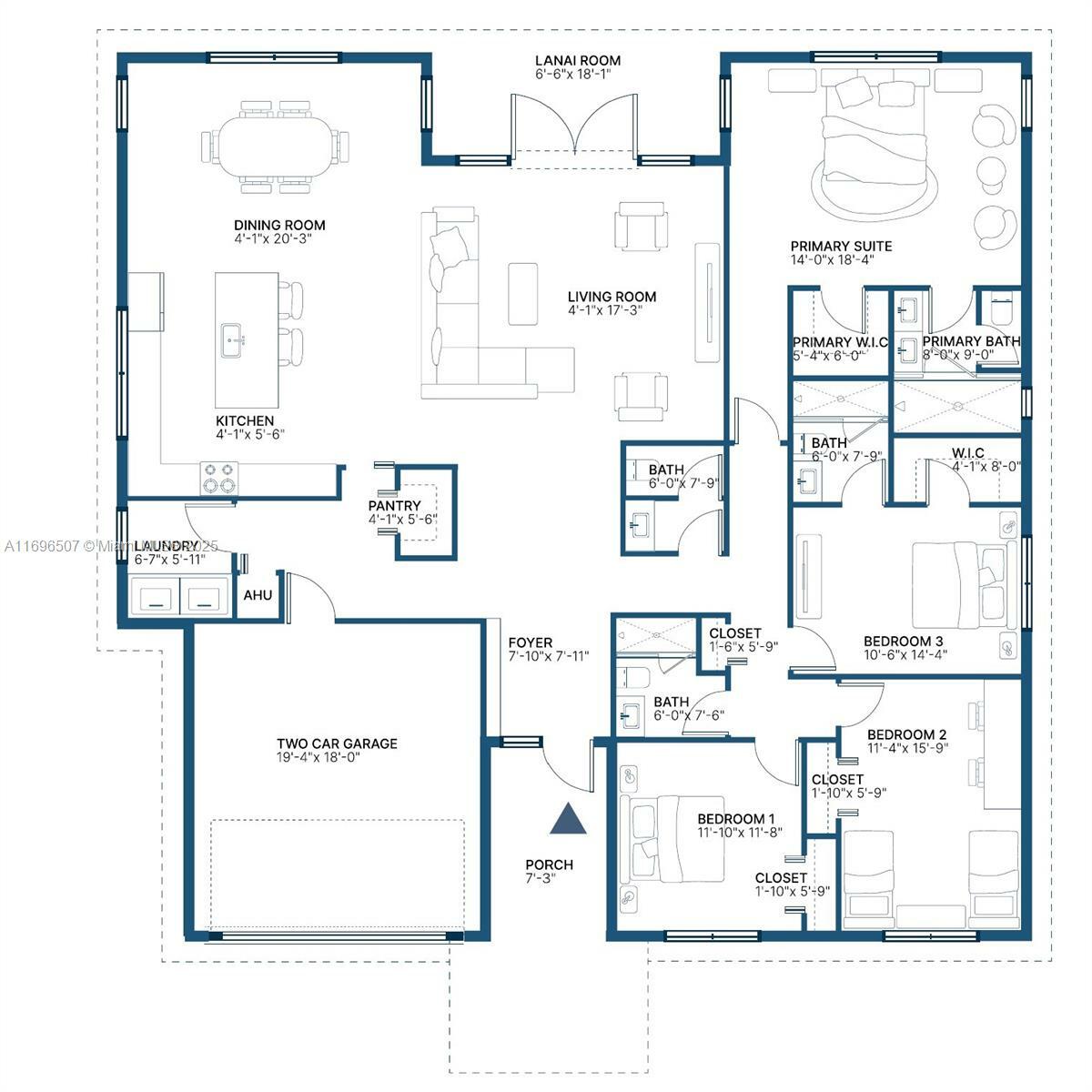 Property Photo:  5854 SW 61st Street  FL 33143 