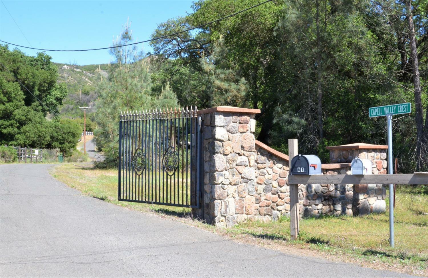 Property Photo:  0 Capell Valley Crest Road  CA 94558 