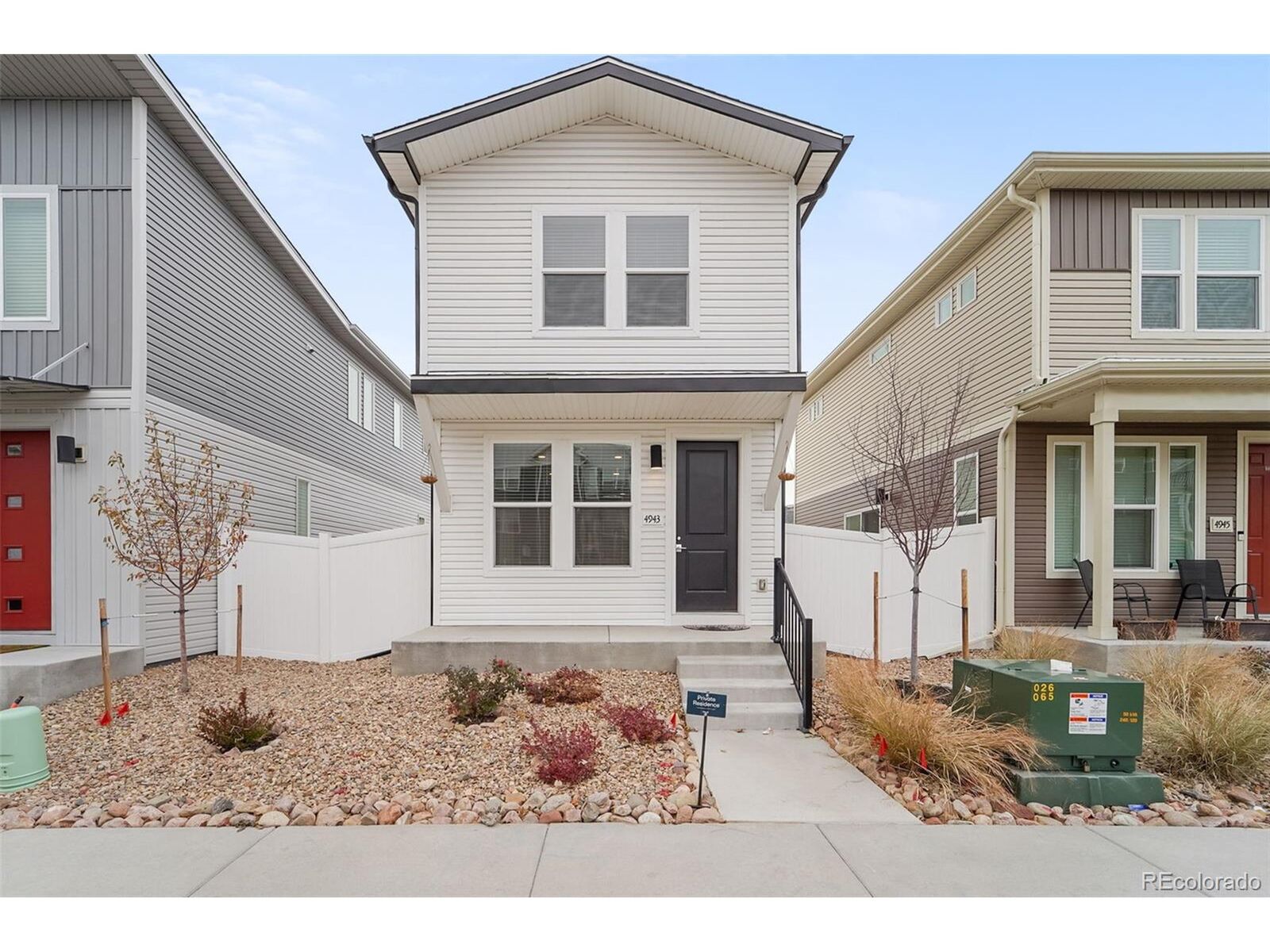 Property Photo: 4943 N Yampa St CO 80249