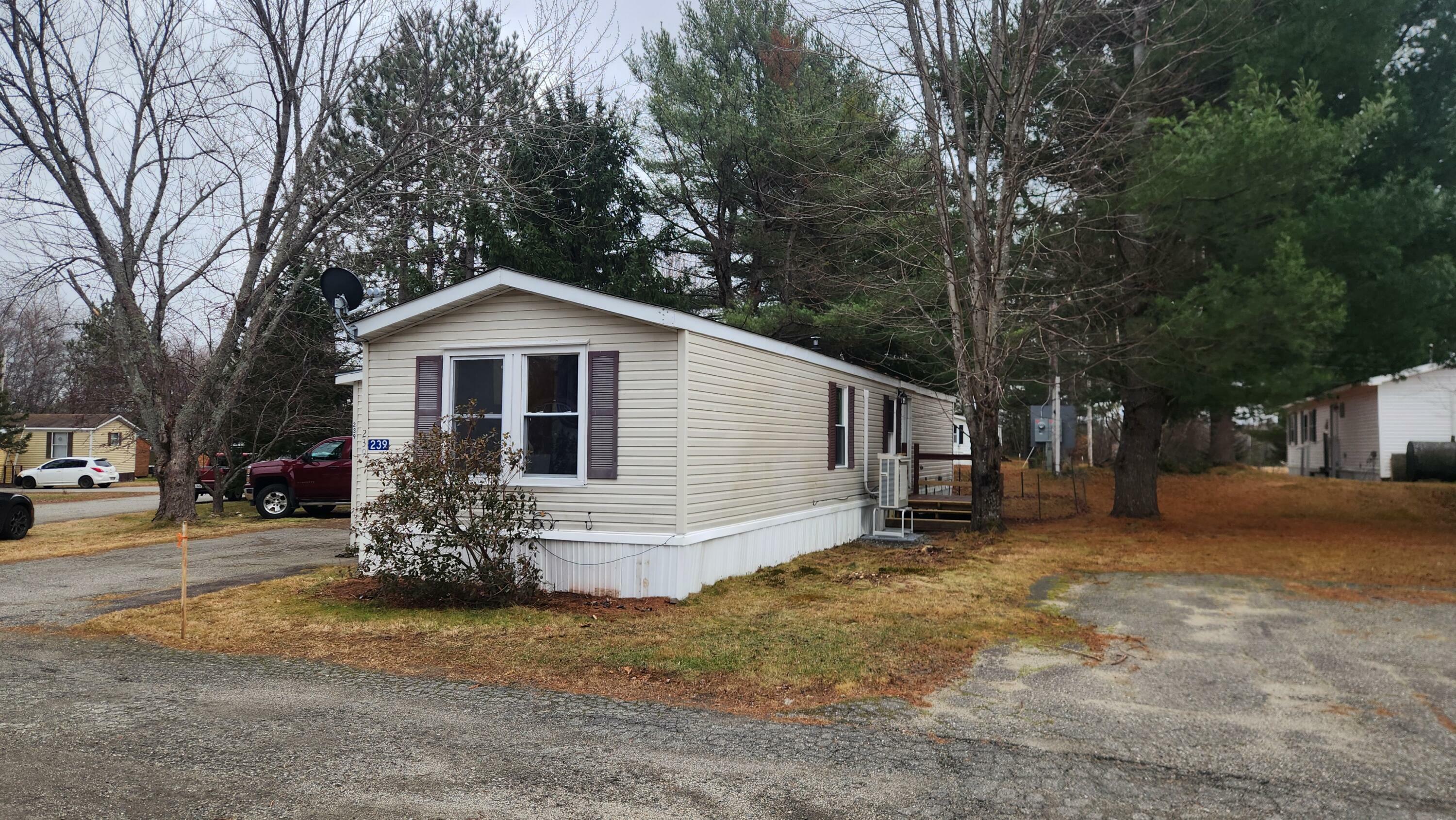 Property Photo:  239 Kellys Mobile Home Park  ME 04462 