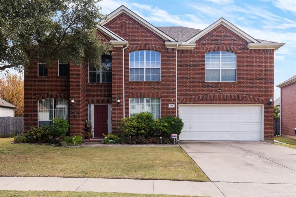 Property Photo: 106 Misty Mesa Trail TX 76063