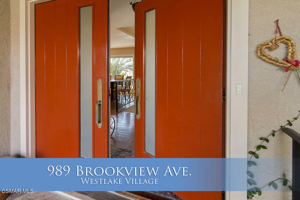 Property Photo:  989 Brookview Avenue  CA 91361 