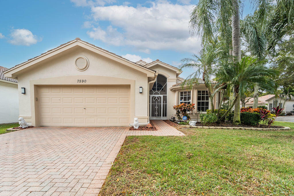 Property Photo: 7590 San Pedro Street FL 33437