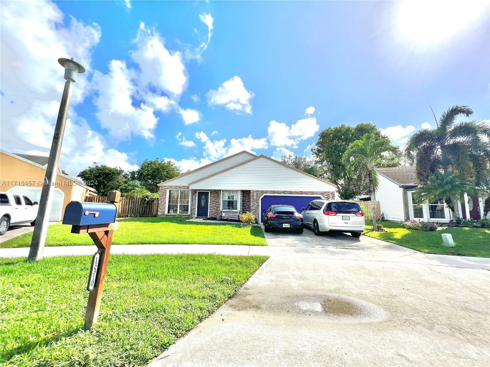 Property Photo:  13310 SW 10th Pl  FL 33325 