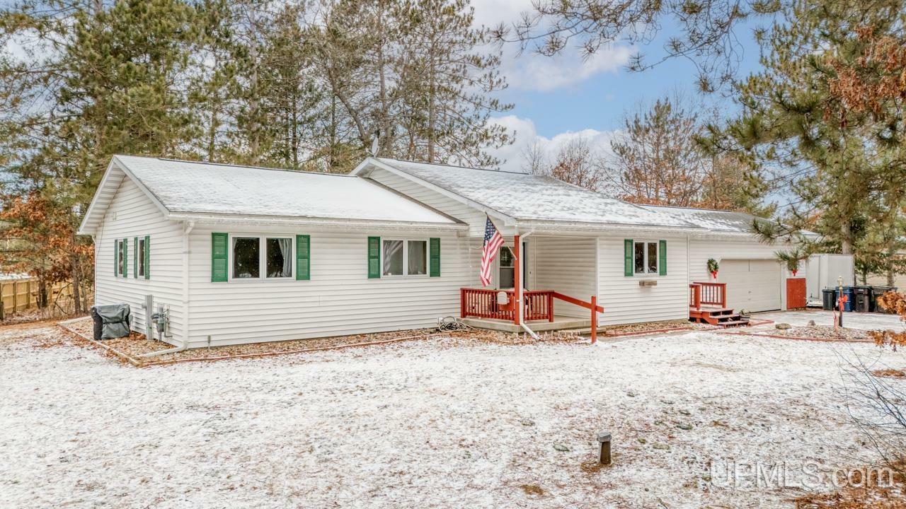 Property Photo: 10375 Whitefish Hill Road MI 49878