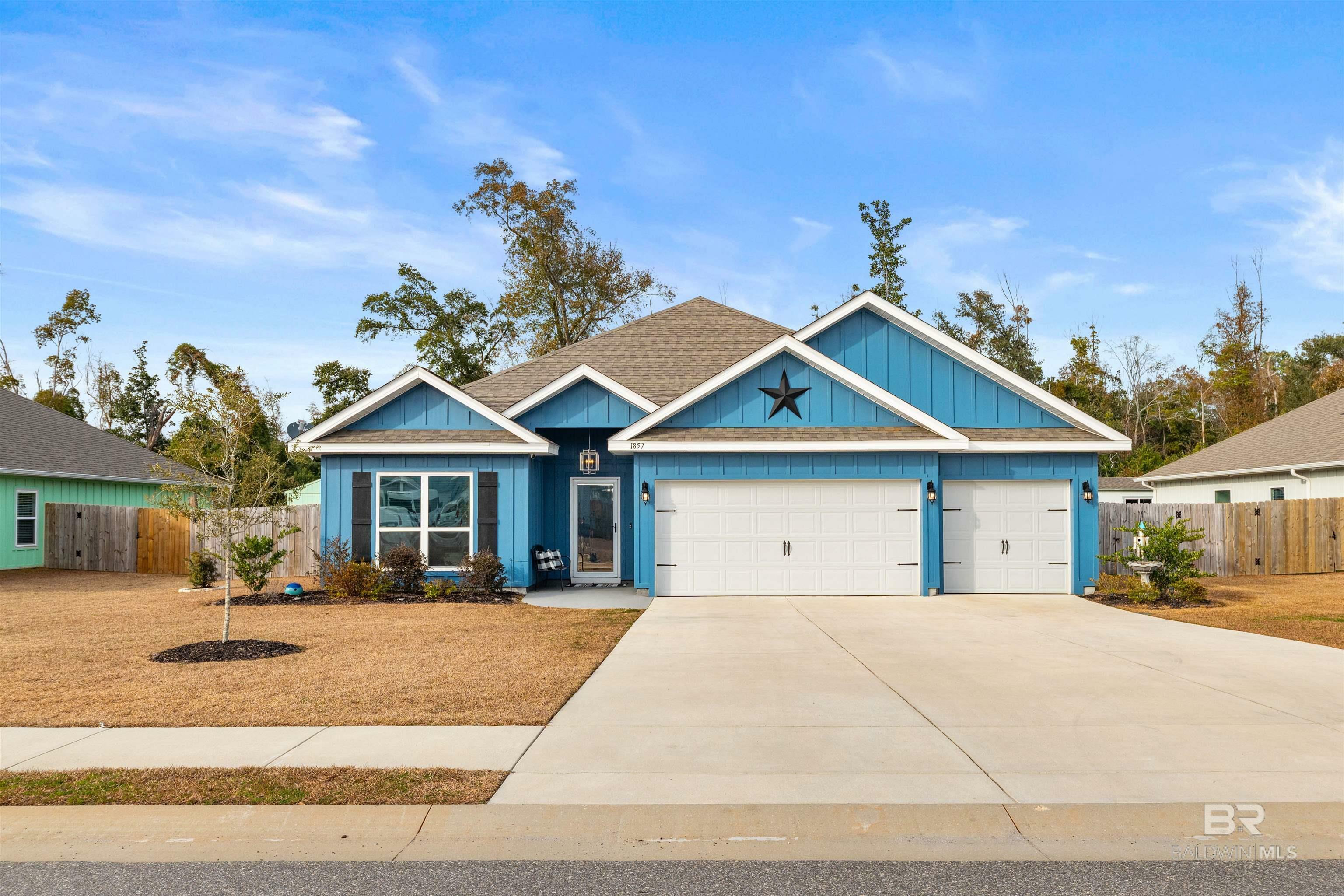 Property Photo: 1857 Carly Street AL 36535