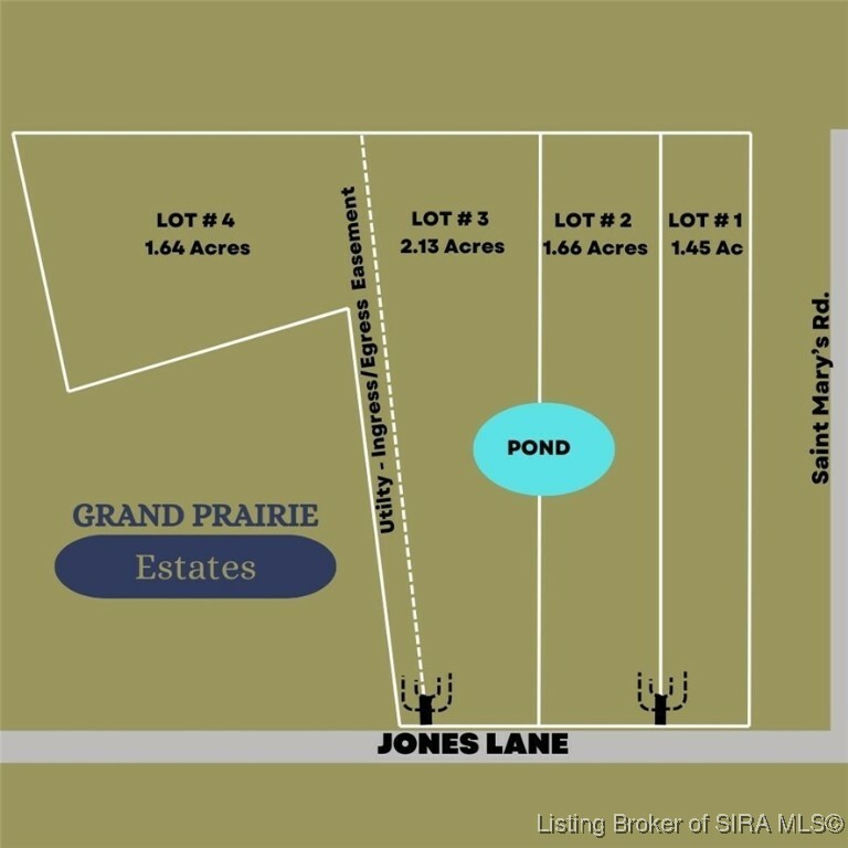 Property Photo:  Lot 1 Jones Lane  IN 47119 