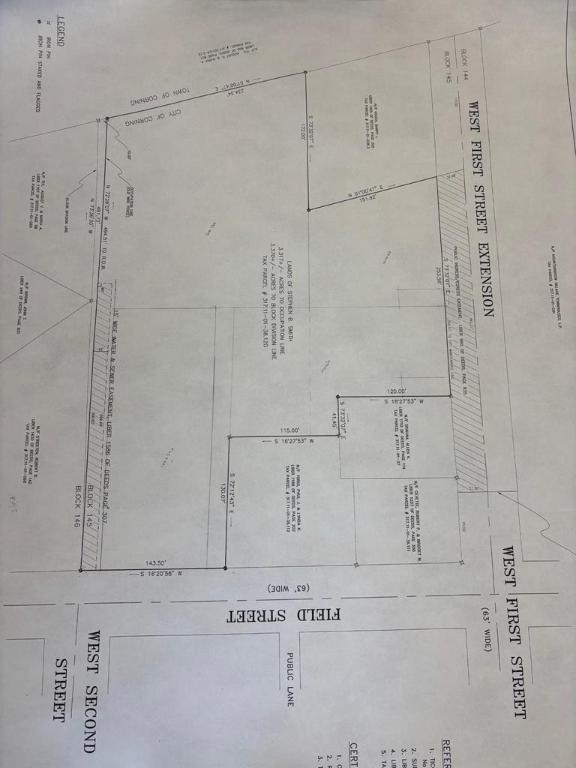 Property Photo: 0 W First Street NY 14830