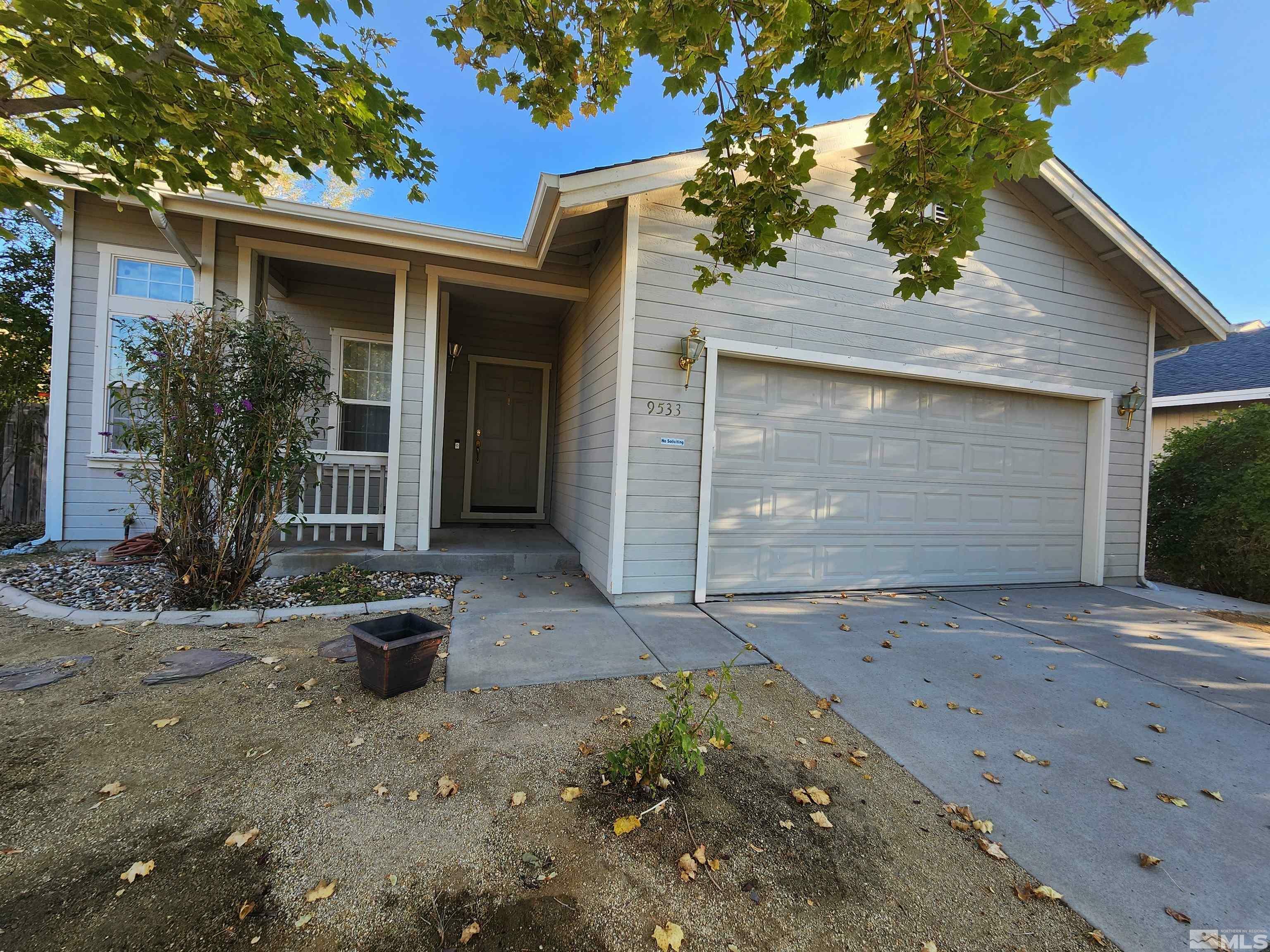 Property Photo:  9533 Black Canyon Dr  NV 89506 